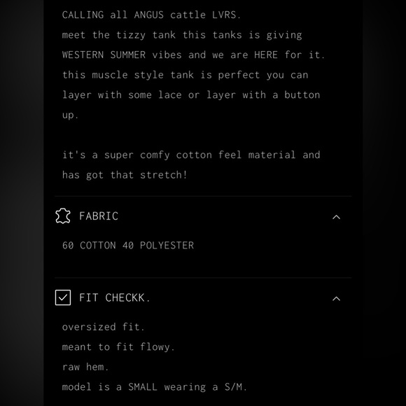 Tizzy Tank - Angus - Picture 7 of 7